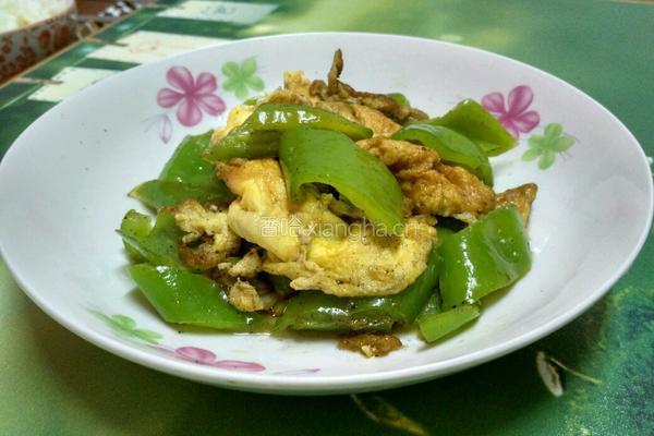 尖椒炒鸡蛋的做法图解8