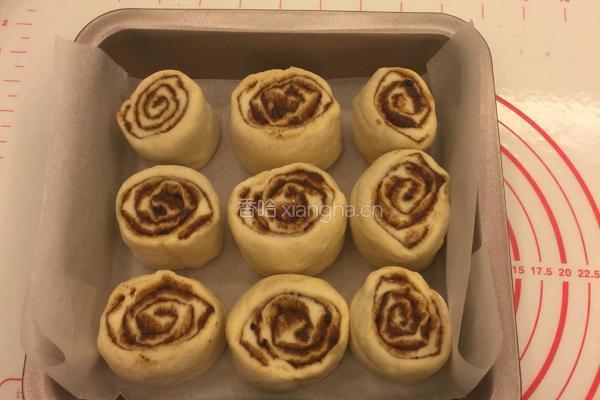 红糖肉桂卷的做法图解18