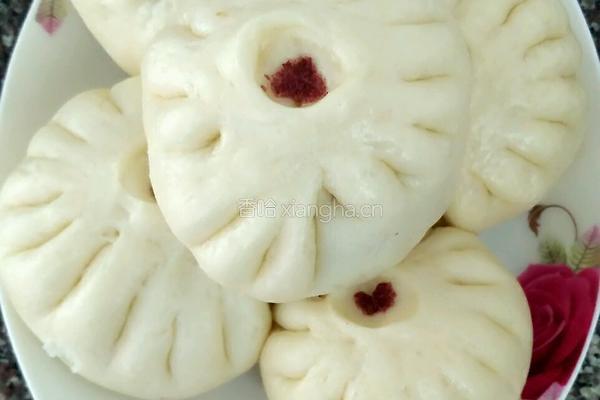 豆沙包子的做法图解13
