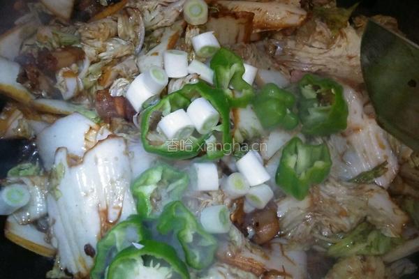 白菜炖肉的做法图解5