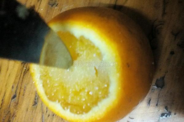 盐蒸橙子的做法图解5
