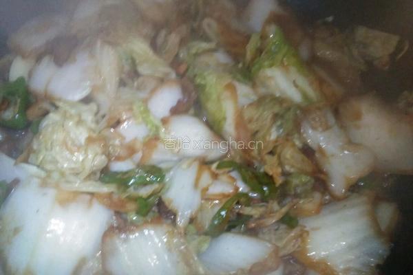 白菜炖肉的做法图解6