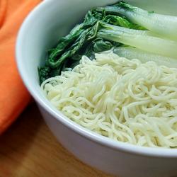 清淡小白菜饼面（电饭煲版）的做法[图]