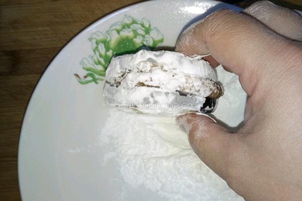 照烧茄盒的做法图解4