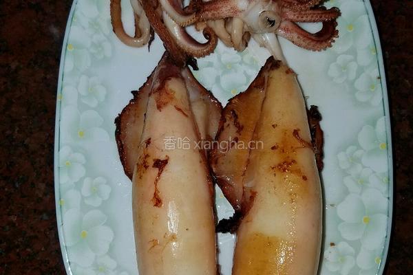 番茄酱鱿鱼的做法图解4