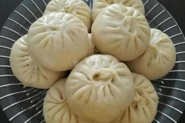 韭菜素包子的做法图解11
