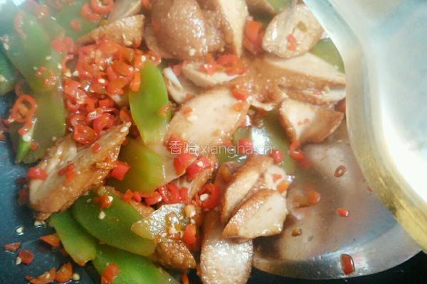 素鸡辣炒莴笋的做法图解10