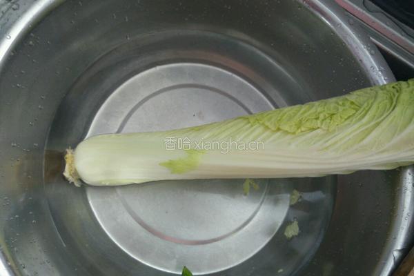 辣炒长白菜的做法图解1