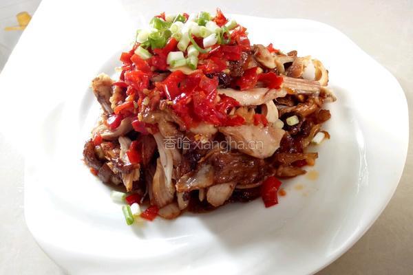 剁椒手撕鸡腿肉的做法图解7