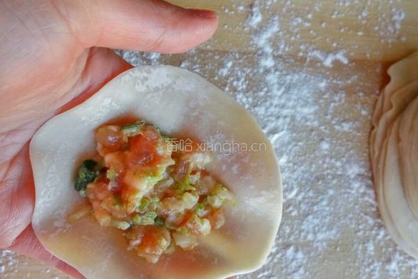 娃娃菜馅饺子的做法图解8