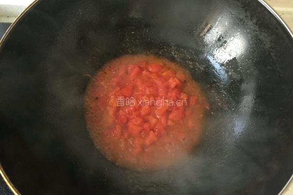西红柿鸡蛋面的做法图解4