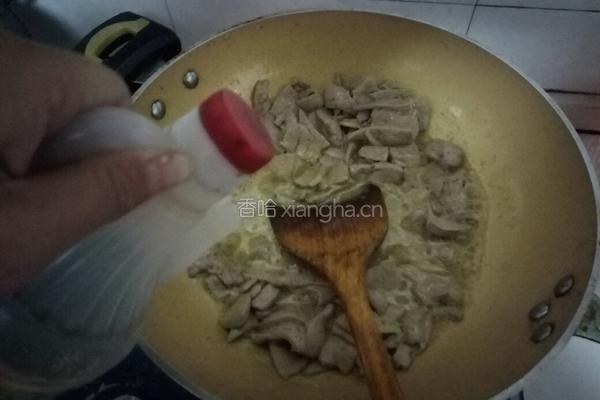 洋葱炒猪肝的做法图解8