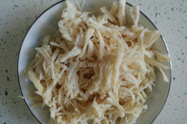 炫彩鸡丝菠菜粉儿的做法图解6