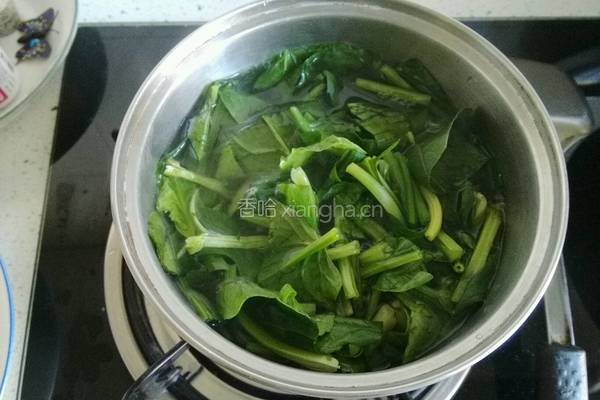 炫彩鸡丝菠菜粉儿的做法图解9