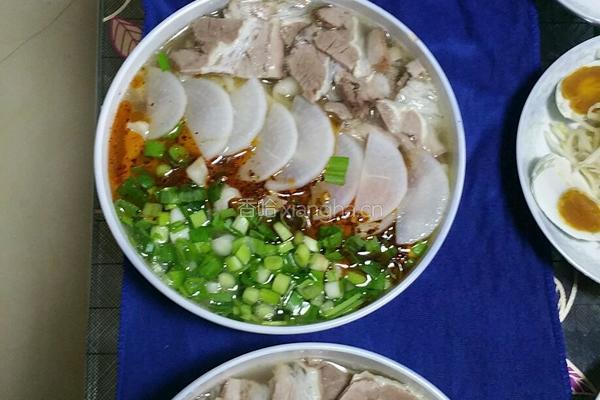 私家牛肉面的做法图解10