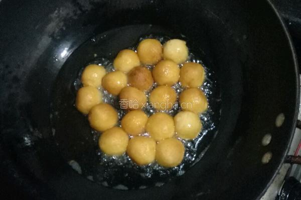 红薯圆子的做法图解8