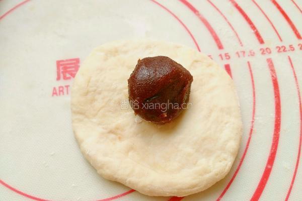 豆沙面包圈的做法图解7
