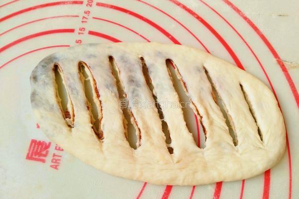 豆沙面包圈的做法图解10