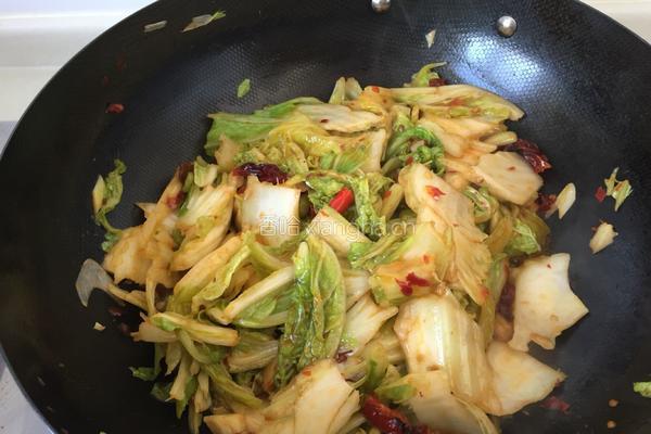 冬日暖阳酸辣白菜的做法图解5