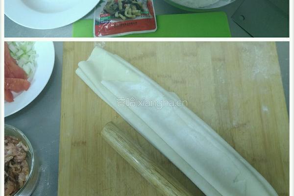 八叔 雪菜肉丝面的做法图解1