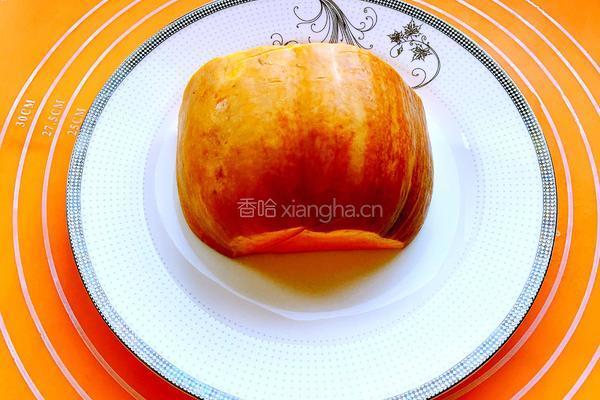 南瓜海螺馒头的做法图解1