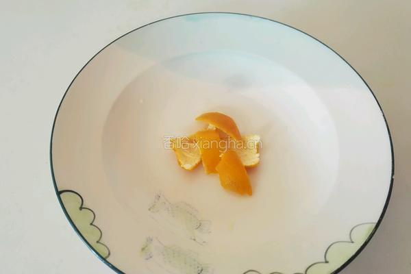 桔皮焖芋头的做法图解2