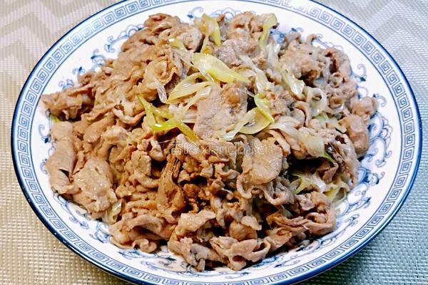 葱爆羊肉的做法图解10