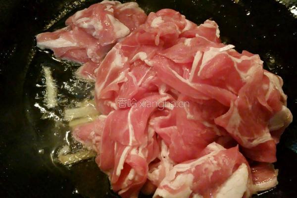 葱爆羊肉的做法图解4