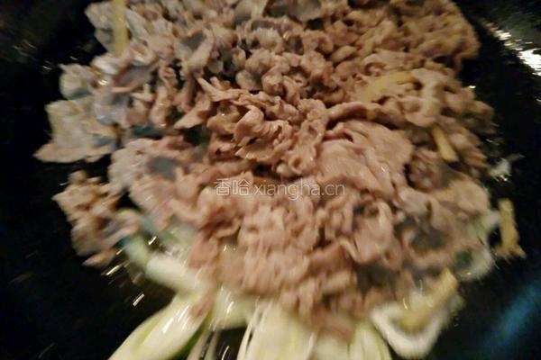 葱爆羊肉的做法图解7