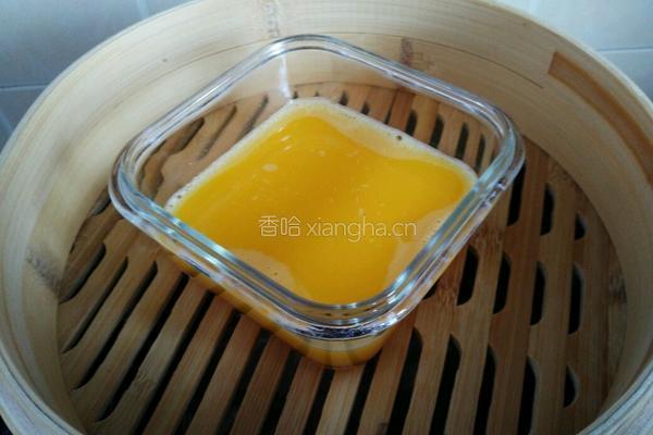 虾皮蒸蛋羹的做法图解6