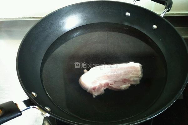 豉香回锅肉的做法图解3