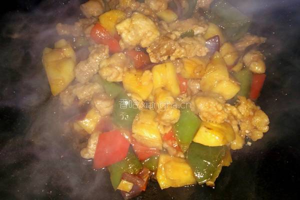 菠萝咕噜肉的做法图解10