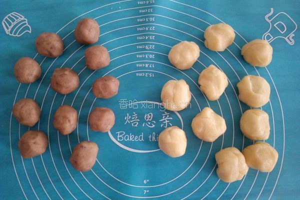 淡紫薯红豆酥的做法图解4