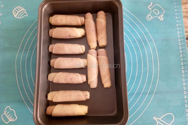 淡紫薯红豆酥的做法图解8