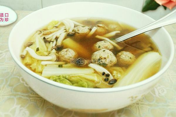 灵芝菇肉丸汤的做法图解9
