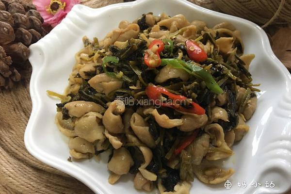 【雪菜炒大肠】