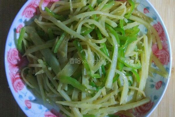 青椒土豆丝