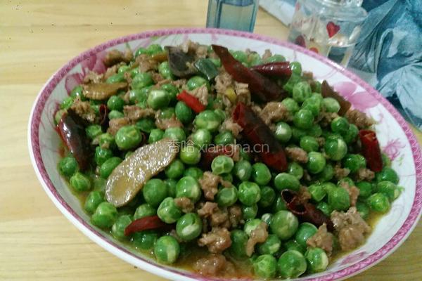 肉末青豆的做法图解9