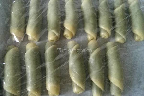 抹茶蛋黄酥的做法图解11