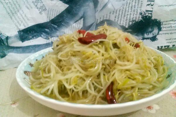 炝炒银芽的做法图解6