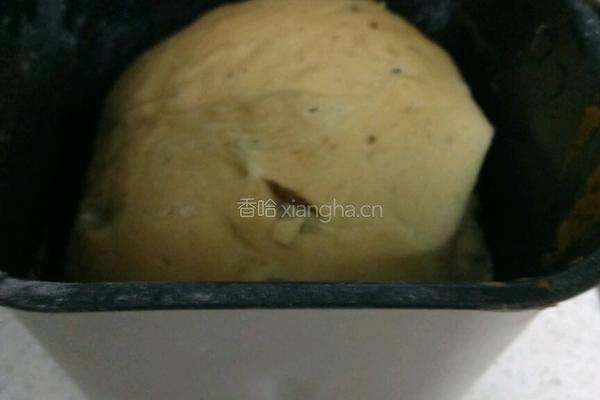 奶香面包的做法图解4