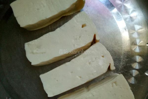 肉末焖客家豆腐的做法图解2