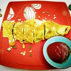 Honey芥末羊肉蛋饼的做法[图]