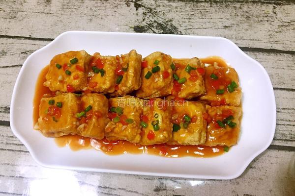 鱼香豆腐夹的做法图解16