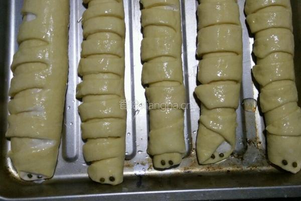 毛毛虫面包的做法图解10