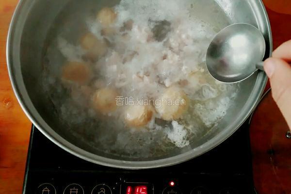 贡丸瘦肉汤的做法图解5