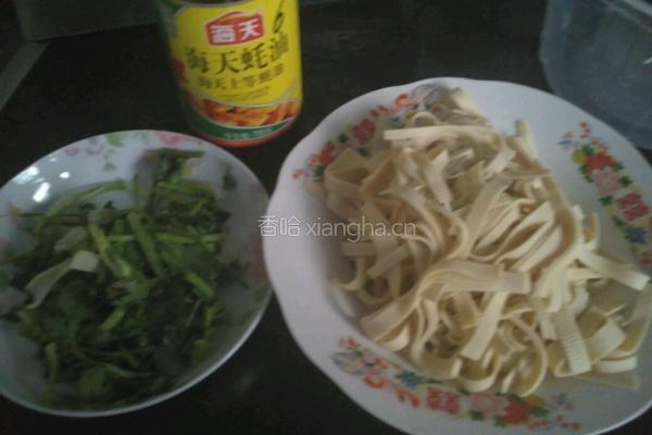 拌豆皮的做法图解1