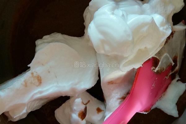 8寸巧克力戚风蛋糕（不开裂版）的做法图解12