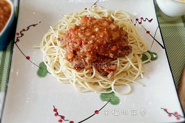 番茄牛肉酱意面的做法图解12