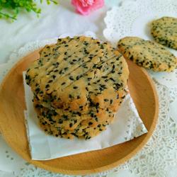 黑芝麻酥饼的做法[图]